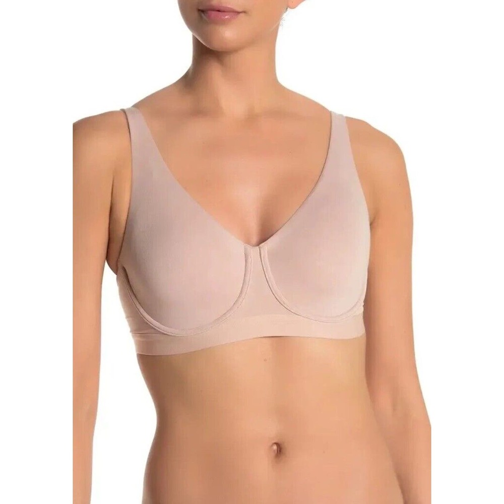 NATORI 7543241 RECHARGE CONVERTIBLE UNDERWIRE SPORTS BRA LIGHT MOCHA SIZE 32B